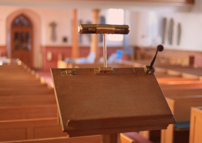 From Pew to Pulpit: Preaching Your First Sermon